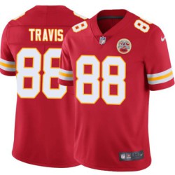 Ross Travis #88 Chiefs Football Red Jersey
