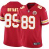 Bob Bryant #89 Chiefs Football Red Jersey