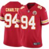 Taco Charlton #94 Chiefs Football Red Jersey