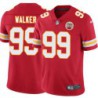 Vance Walker #99 Chiefs Football Red Jersey