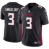 Falcons #3 Dave Smigelsky Football Jersey -Black