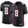 Falcons #8 Chris Redman Football Jersey -Black