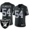 Bojay Filimoeatu #54 Raiders Team Logo Black Jersey