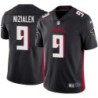 Falcons #9 Cameron Nizialek Football Jersey -Black