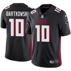 Falcons #10 Steve Bartkowski Football Jersey -Black