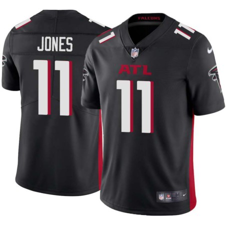 Falcons #11 Julio Jones Football Jersey -Black