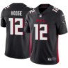 Falcons #12 KhaDarel Hodge Football Jersey -Black