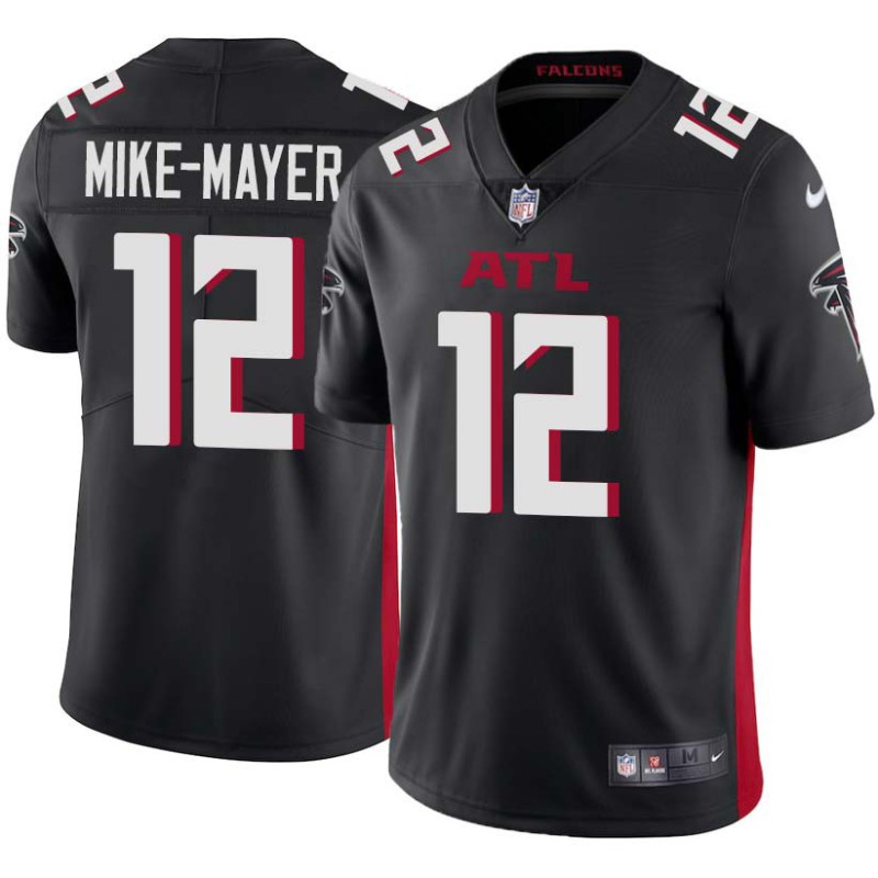 Falcons #12 Nick Mike-Mayer Football Jersey -Black