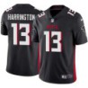 Falcons #13 Joey Harrington Football Jersey -Black