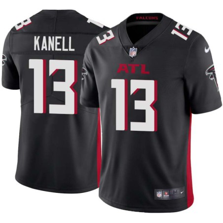 Falcons #13 Danny Kanell Football Jersey -Black