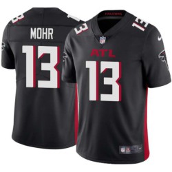 Falcons #13 Chris Mohr Football Jersey -Black