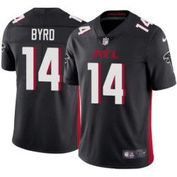 Falcons #14 Damiere Byrd Football Jersey -Black