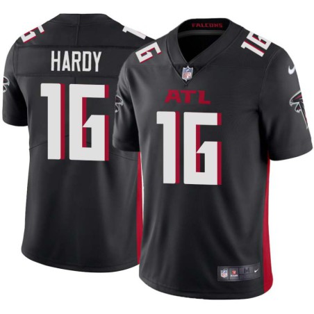 Falcons #16 Justin Hardy Football Jersey -Black