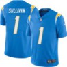 Chargers #1 Kent Sullivan BOLT UP Powder Blue Jersey