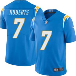 Chargers #7 Andre Roberts BOLT UP Powder Blue Jersey