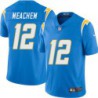 Chargers #12 Robert Meachem BOLT UP Powder Blue Jersey