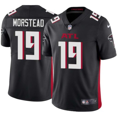 Falcons #19 Thomas Morstead Football Jersey -Black