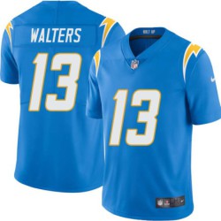 Chargers #13 Bryan Walters BOLT UP Powder Blue Jersey