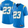 Chargers #23 Shaun Gayle BOLT UP Powder Blue Jersey