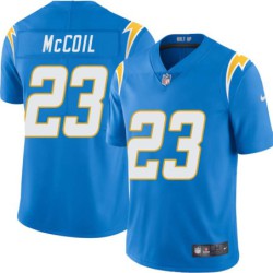 Chargers #23 Dexter McCoil BOLT UP Powder Blue Jersey