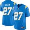 Chargers #27 Jeff Allen BOLT UP Powder Blue Jersey