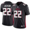 Falcons #22 Chevis Jackson Football Jersey -Black