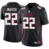 Falcons #22 Tim McKyer Football Jersey -Black