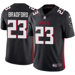 Falcons #23 Ronnie Bradford Football Jersey -Black