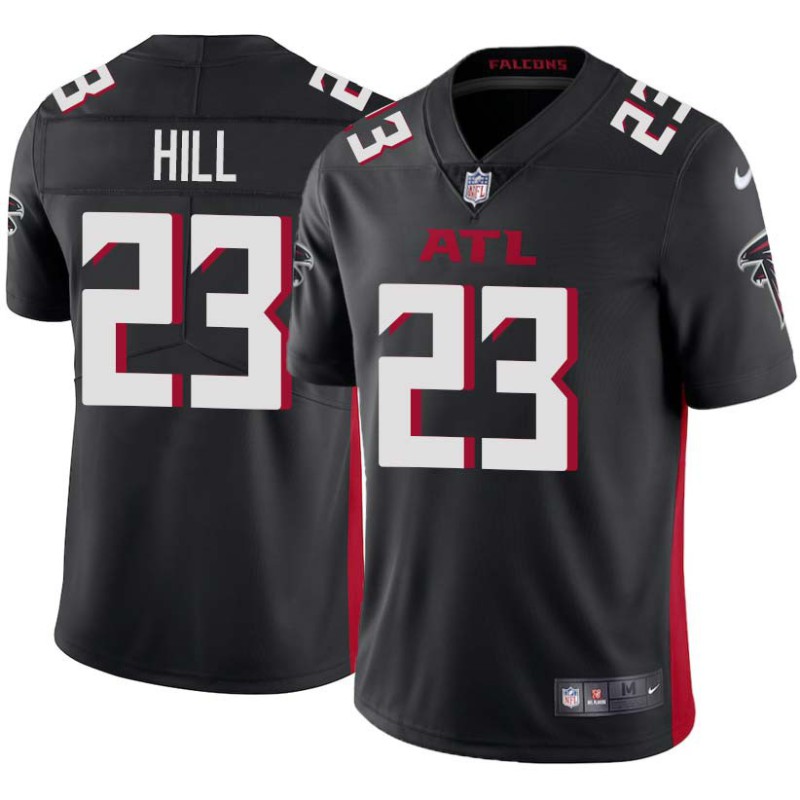 Falcons #23 Brian Hill Football Jersey -Black