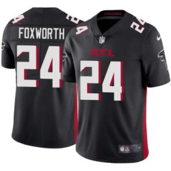 Falcons #24 Domonique Foxworth Football Jersey -Black