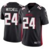 Falcons #24 Brian Mitchell Football Jersey -Black