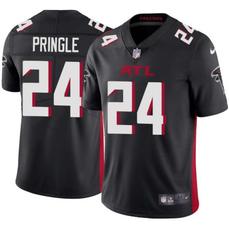 Falcons #24 Mike Pringle Football Jersey -Black