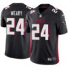 Falcons #24 Fred Weary Football Jersey -Black