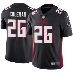 Falcons #26 Erik Coleman Football Jersey -Black