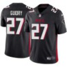 Falcons #27 Javelin Guidry Football Jersey -Black