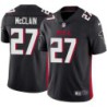 Falcons #27 Robert McClain Football Jersey -Black