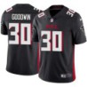 Falcons #30 Doug Goodwin Football Jersey -Black