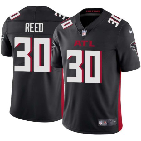 Falcons #30 Oscar Reed Football Jersey -Black