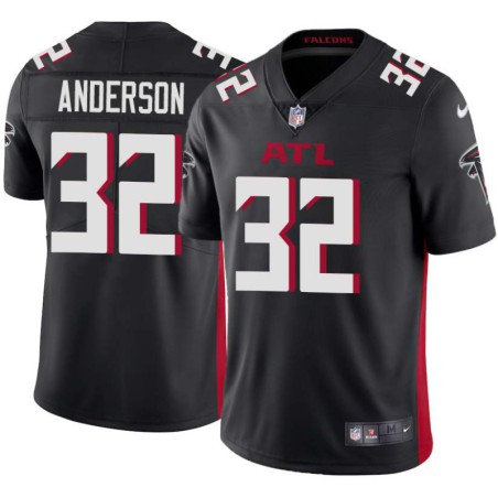 Falcons #32 Jamal Anderson Football Jersey -Black