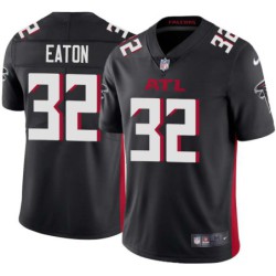 Falcons #32 Tracey Eaton Football Jersey -Black