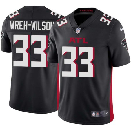 Falcons #33 Blidi Wreh-Wilson Football Jersey -Black