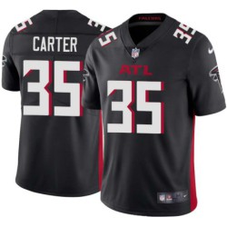 Falcons #35 Jamal Carter Football Jersey -Black