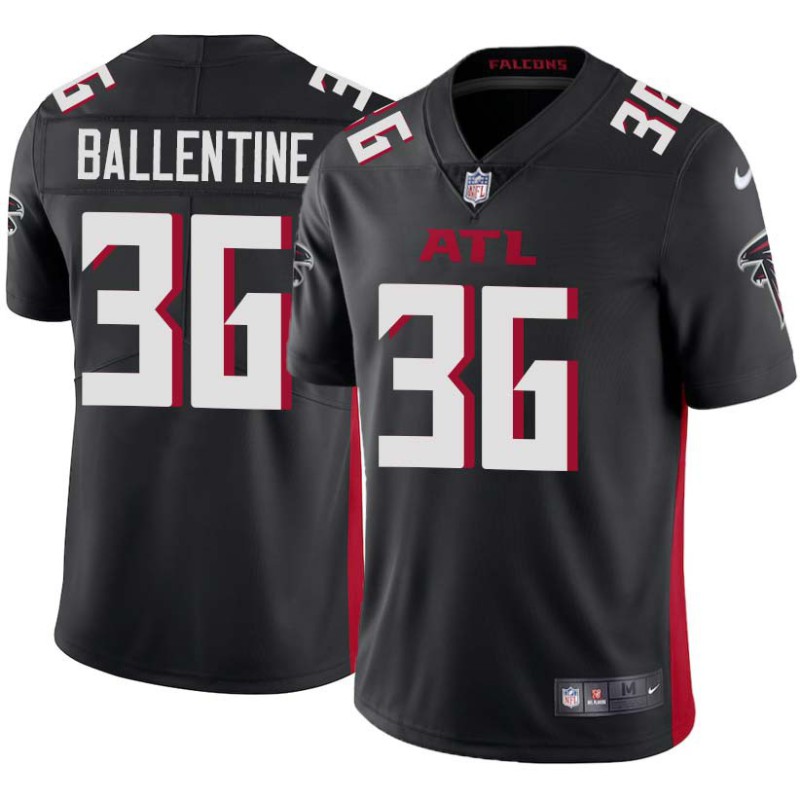 Falcons #36 Corey Ballentine Football Jersey -Black