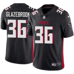 Falcons #36 Bob Glazebrook Football Jersey -Black