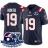 Patriots #19 Damon Huard 6X Super Bowl Champions Jersey -Navy