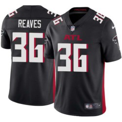 Falcons #36 Ken Reaves Football Jersey -Black