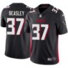 Falcons #37 Aaron Beasley Football Jersey -Black