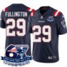 Patriots #29 Darrell Fullington 6X Super Bowl Champions Jersey -Navy