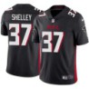 Falcons #37 Elbert Shelley Football Jersey -Black