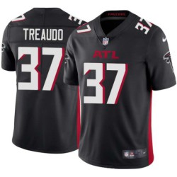 Falcons #37 Ahmad Treaudo Football Jersey -Black